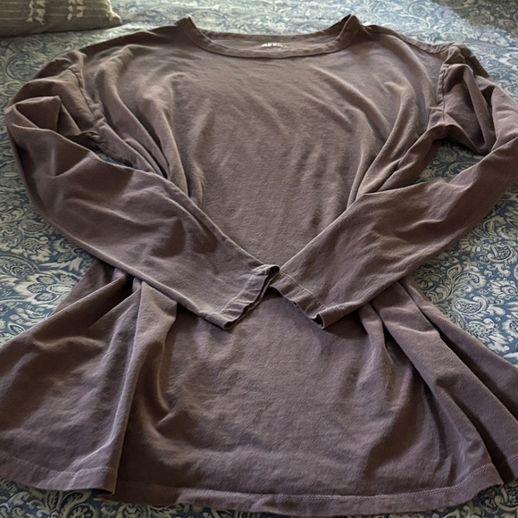 Old Navy Plumb Long Sleeve Tunic Top - Picture 3 of 4